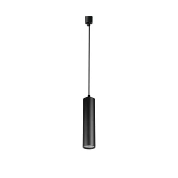   Kanlux 45916 ATL 1F PEND22 GU10 B beltéri sínes lámpatest, fekete színben, GU10 foglalattal, max 10 W teljesítményű fényforráshoz, IP20 védettséggel, 220–240 V AC ( Kanlux 45916 )