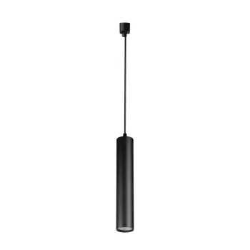   Kanlux 45918 ATL 1F PEND30 GU10 B beltéri sínes lámpatest, fekete színben, GU10 foglalattal, max 10 W teljesítményű fényforráshoz, IP20 védettséggel, 220–240 V AC ( Kanlux 45918 )