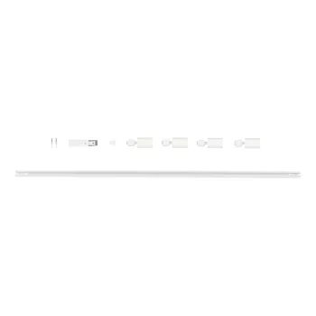   Kanlux 45927 ALTEAR beltéri sínes lámpatest, fehér színben, 4xGU10 foglalattal, 4x max 10 W teljesítményű fényforráshoz, IP20 védettséggel, 220–240 V AC ( Kanlux 45927 )