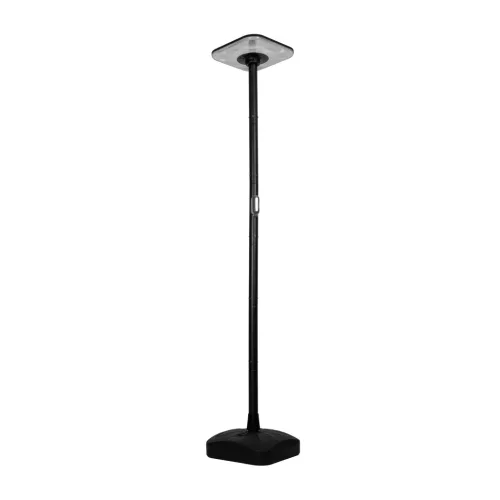 Kanlux 46450 PARENO kültéri kerti lámpatest, mozgásérzékelővel, akkumulátoros, kapcsolóval, fekete színben, 2800 lm, max 25 W teljesítmény, 3000/4000/6500 K (választható) ( Kanlux 46450 )