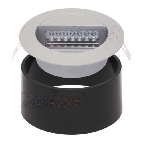Kanlux 4680 DORA LED-J01 szürke kültéri fali lámpa LED IP65 4000K 1,2W (Kanlux 4680)
