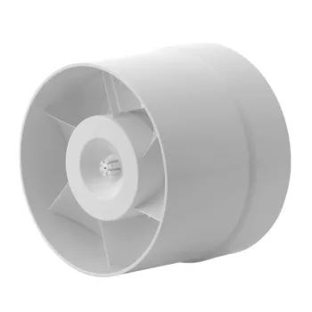   Kanlux 70903 WK 15 csőventilátor fehér színben, beltéri, 200 m3/h szívóteljesítménnyel, 150 mm-es, IPX4 védelemmel, 45 dB-es zajszinttel (Kanlux 70903 )