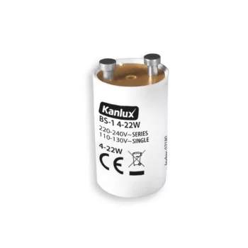   Kanlux 7180 BS-1 4-22W fénycső gyújtó 4-22W (Kanlux 7180)