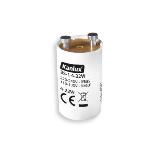 Kanlux 7180 BS-1 4-22W fénycső gyújtó 4-22W (Kanlux 7180)