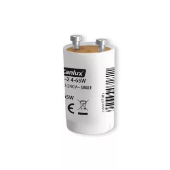   Kanlux 7181 BS-2 4-65W fénycső gyújtó 4-65W (Kanlux 7181)