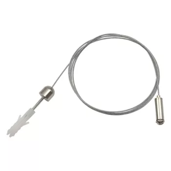   Kanlux 7871 ROPE-NT 150 SINGLE függeszték tükrös lámpatesthez 1500 mm-es, beltéri, acélhuzal (Kanlux 7871)