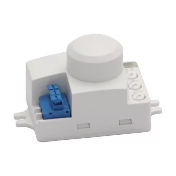   Kanlux 8822 ROLF MINI JQ-L beltéri oldalfali/mennyezeti mozgásérzékelő, fehér színben, mikrohullámú szenzor, IP20 védettséggel, max 1200W teljesítmény, 220-240V (Kanlux 8822)