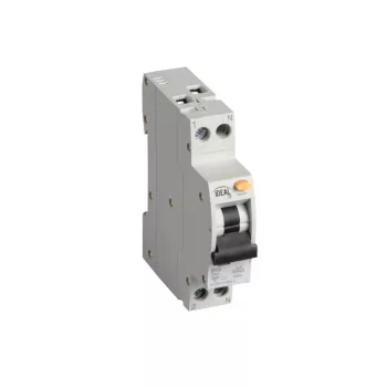   Kanlux 90406 KRO6 áramvédős kismegszakító (RCBO), 10 A, B karakterisztika, 30 mA, A típus, 1 modul, IP20 védettséggel, 230 V AC ( Kanlux 90406 )