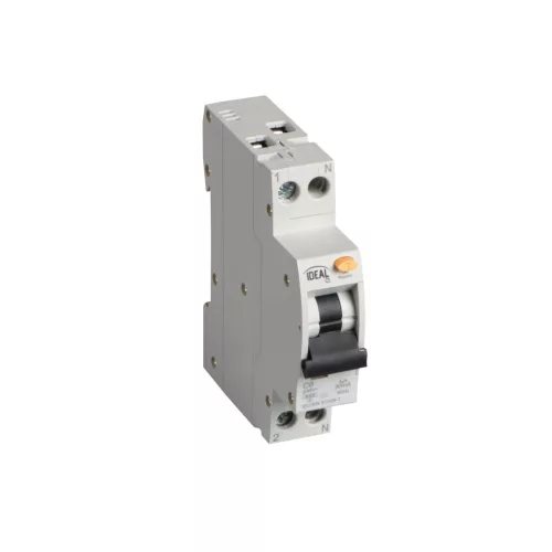 Kanlux 90412 KRO6 áramvédős kismegszakító (RCBO), 6 A, C karakterisztika, 30 mA, A típus, 1 modul, IP20 védettséggel, 230 V AC ( Kanlux 90412 )