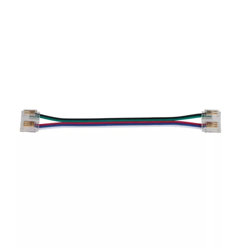 Kanlux 90722 CON P 12 RGBW CPC összekötő elem, 10 db/csomag, RGBW, 12 mm széles szalaghoz, 124 mm hosszú, polikarbonát / PVC / réz kivitel, 3 A, IP20 védettséggel ( Kanlux 90722 )