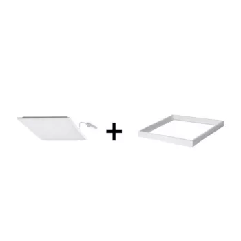   Kanlux E37173 BLINGO U34W4080 60NW Süllyesztett LED panel + keret, 24W teljesítménnyel, fehér színben,4080lm, 50000h élettartammal, IP20 védetteséggel, 4000K, 220-240V, 600x600x25mm (Kanlux E37173)