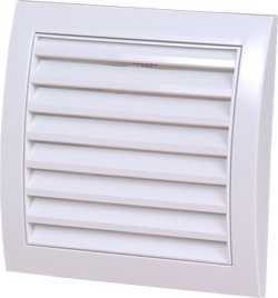 Kanlux ND10 ventilátor szellőzőrács hálóval fehér színben, 100mm átmérő (Kanlux ND10)