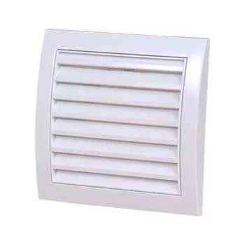   Kanlux ND12 ventilátor szellőzőrács hálóval fehér színben, 120mm átmérő (Kanlux ND12)