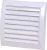 Kanlux ND12 ventilátor szellőzőrács hálóval fehér színben, 120mm átmérő (Kanlux ND12)