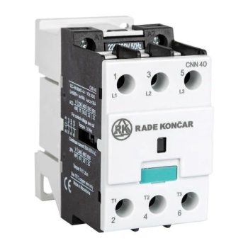   Rade Koncar 604757 CNN40 00 220/230V 50Hz - Mágneskapcsoló 18,5kW/38A (400V AC3), 220/230V AC 50 Hz vezérles