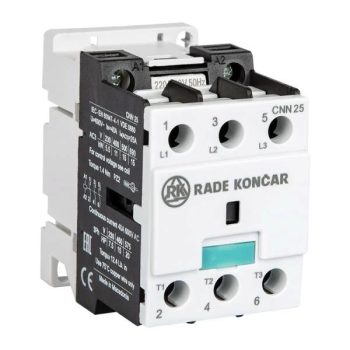   Rade Koncar 605359 CNN30 00 220/230V 50Hz - Mágneskapcsoló 15kW/30A (400V AC3), 220/230V AC 50 Hz vezérles