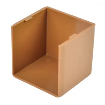 KOPOS 8641_SD végzáró LHD 40X40 kábelcsatornához, világos faminta