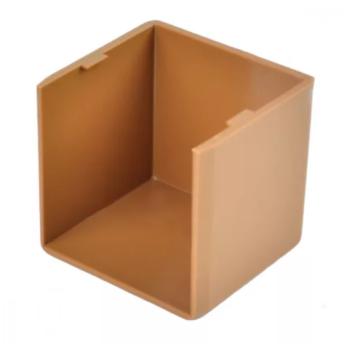 KOPOS 8641_SD végzáró LHD 40X40 kábelcsatornához, világos faminta