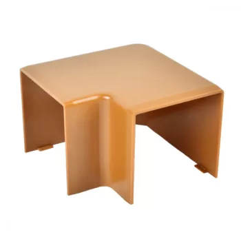 KOPOS 8643_SD saroktakaró LHD 40X40 kábelcsatornához, világos faminta