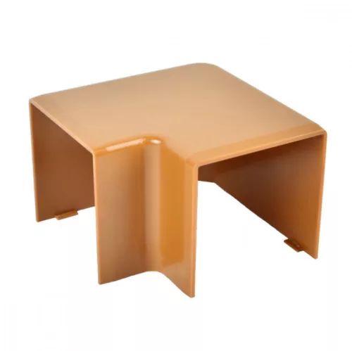 KOPOS 8643_SD saroktakaró LHD 40X40 kábelcsatornához, világos faminta