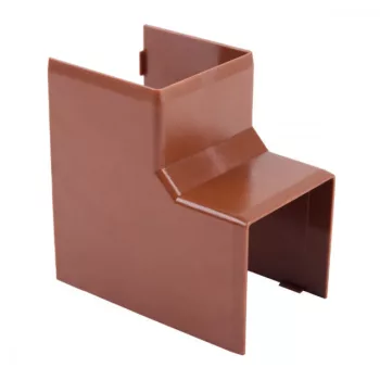 KOPOS 8645_I2 belső sarok LHD 40X40 kábelcsatornához, sötét faminta