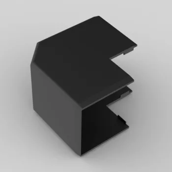 KOPOS 8646_FB külső sarok LHD 40X40 kábelcsatornához, fekete
