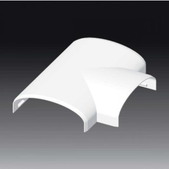 Kopos 8764 HB fehér T-idom LE 60 Ívelt csatornához