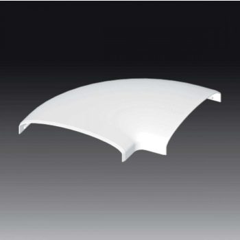 Kopos 8783 HB fehér sarokidom LE 100 Ívelt csatornához