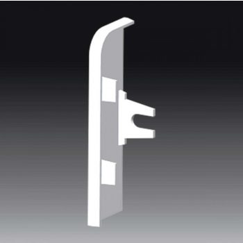   Kopos 8821 L HB fehér végzáró LP 80X25 padlócsatornához