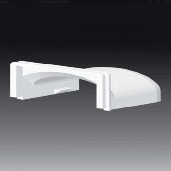   Kopos 8847 HB fehér gallér LO 50 padlócsatornához (az LK 80X28... típusú készülékdobozokhoz)