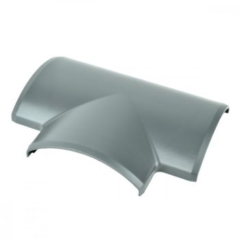   Kopos 8874 LB sötétszürke T-idom LO 75 Ívelt csatornához