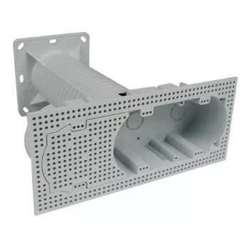 KOPOS KEZ-3_KB sorolható szerelvénydoboz hőszigetelésbe, 100–250 mm