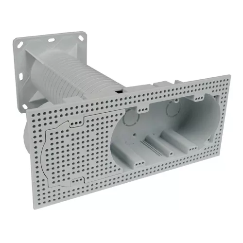 KOPOS KEZ-3_KB sorolható szerelvénydoboz hőszigetelésbe, 100–250 mm