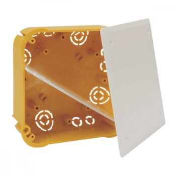   Kopos KO 110/L NA süllyesztett gipszkartonfalhoz kötődoboz 116x116x45 mm fedéllel