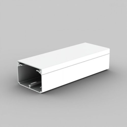 Kopos LH 60X40 HD fehér műanyag kábelcsatorna sima 40x60 (mxsz), védőfóliával szállítva
