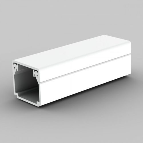 Kopos LHD 17X17 HD fehér műanyag kábelcsatorna sima 17x17, védőfóliával szállítva