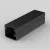 KOPOS LHD 20X20_FD szögletes kábelcsatorna 19x21 mm, fekete, 2 m