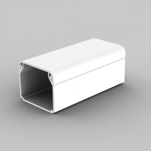 Kopos LHD 30X25 HD fehér műanyag kábelcsatorna sima 25x30 (mxsz), védőfóliával szállítva