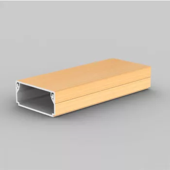 KOPOS LHD 40X20_I1 szögletes kábelcsatorna 18x41 mm, nyírfa, 12 fm / doboz (6 × 2 m)