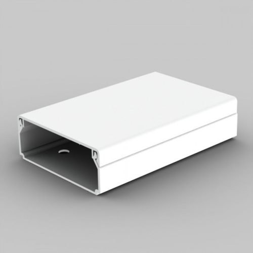 Kopos LHD 50X20 HD fehér műanyag kábelcsatorna sima 20x50 (mxsz), válaszfal nélkül