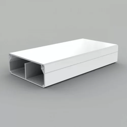 KOPOS LHD 50X20/1_HD szögletes kábelcsatorna 19x50 mm, fehér, 2 m