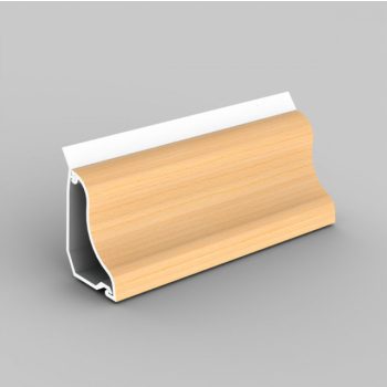   Kopos LP 35 I1 rózsaszínű nyírfa műanyag padlószegélycsatorna 35x25 (mxsz)