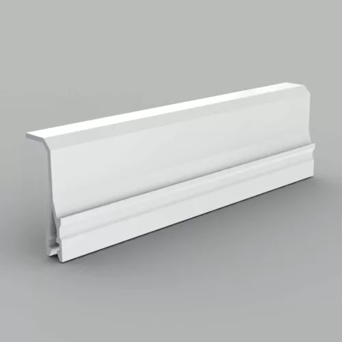 Kopos PEKD 40_-C fehér 7x29,5mm válaszfal 2m, LH 60X40, EKD 80X40, EKD 100X40, EKD 120X40 csatornákhoz ( PEKD 40_-C )