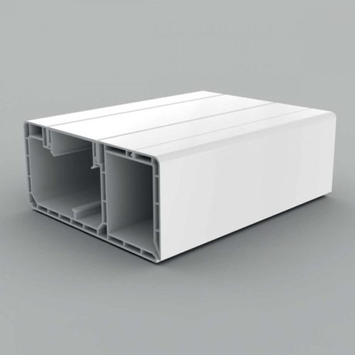 Kopos PK 120X55 D HD szerelvényezhető fehér műanyag parapetcsatorna 55x120 (mxsz)