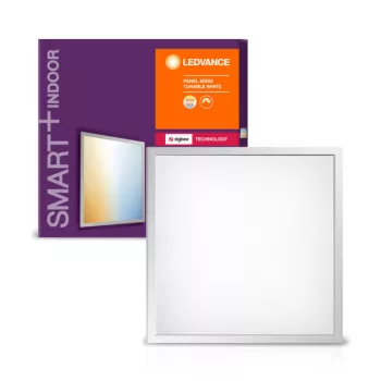 LEDVANCE SMART+ LED panel mennyezeti/fali beltéri fehér, okos Zigbee, 30W, 57mm magas