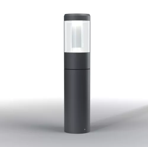 LEDVANCE Endura LANTERN kültéri sötétszürke lámpa szürke, 12W, 3000K, IP44, 610lm, 500mm magas