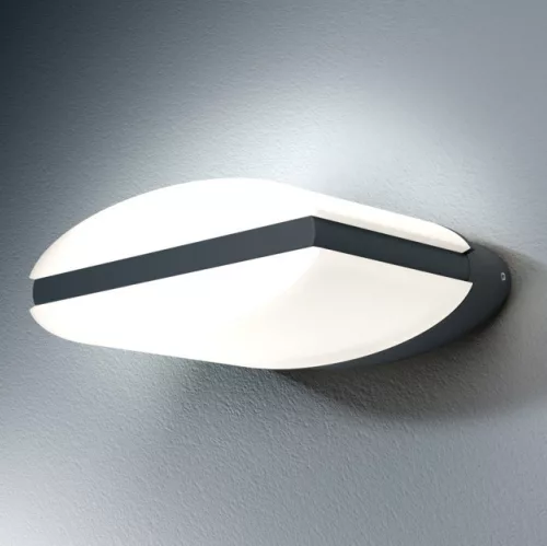 LEDVANCE Endura ELLIPSE fali lámpa kültéri sötétszürke, 13W, 3000K, IP44, 890lm, LED modul