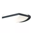 LEDVANCE Endura ELLIPSE fali lámpa kültéri sötétszürke, 13W, 3000K, IP44, 890lm, LED modul