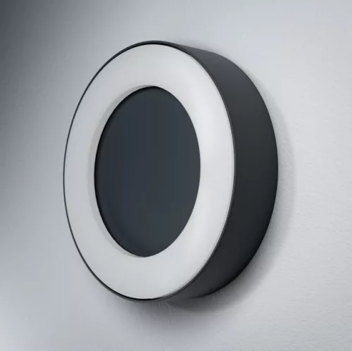 LEDVANCE Endura RING fali lámpa kültéri sötétszürke, 13W, 3000K, IP44, 480lm, LED modul