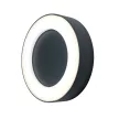 LEDVANCE Endura RING fali lámpa kültéri sötétszürke, 13W, 3000K, IP44, 480lm, LED modul